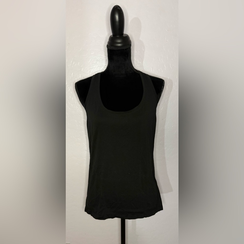 Fabletics Black Razor Back Top